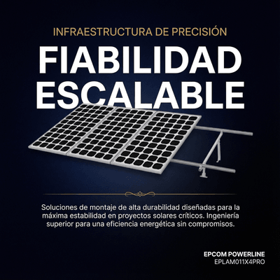 montaje para panel solar, riel "5" de 4400mm para módulos con espesor de 35mm, velocidad de viento máx. 190km/h montaje para panel solar, riel "5" de 4400mm para módulos con espesor de 35mm, velocidad de viento máx. 190km/h
