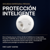 detector de humo autónomo, no requiere panel, con botón para silenciar, sensor por ionización