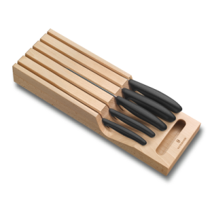 portacuchillos de cajón y 5 cuchillos swiss classic