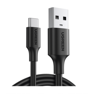 cable usb a 2.0 a usb c | 1 metro | carga y sincronización de datos | protección integrada | duradero y flexible| caja abs | cubierta de tpe | color negro.