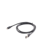 cable usb a a micro usb | 1 metro | tecnología de carga rápida qualcomm / qc 3.0/2.0 | recarga hasta 18w | transmisión de datos hasta 480mbps | tecnología de carga segura | hasta 5,000 flexiones | abs y pvc de alta duraci&o