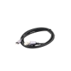 cable usb a a lightning | 1 metro | certificado mfi | carga rápida 5v/2.4 a | 480 mbps | conector c94 | adecuado para iphone, ipad y ipod | protección integrada | caja de aluminio | nylon trenzado | color negro.