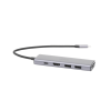 hub usb c multifuncional a hdmi 4k@60hz / hdcp2.2 / hdr10/3d / 2 puertos usb3.0 / lector de tarjetas sd+tf (uso simultáneo) / usb c pd 100w / 6 en 1