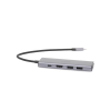 hub usb c multifuncional a hdmi 4k@60hz / hdcp2.2 / hdr10/3d / 2 puertos usb3.0 / lector de tarjetas sd+tf (uso simultáneo) / usb c pd 100w / 6 en 1
