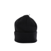 gorro negro de tejido grueso para instaladores, con logo klein tools vintage.