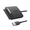 adaptador usb 3.0 a sata iii | compatible con disco duro hdd y ssd de 2.5" y 3.5" de hasta 12 tb | velocidad usb 3.0 de hasta 5 gbps | alta velocidad con uasp & trim | cable de 50 cm.