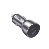 cargador de auto 52.5w | puerto usb a y usb c | carga rápida | compatible con vehículos de 12 y 24 vcd | pd3.0 + qc3.0 | chip inteligente | diseño compacto mayor eficiencia energética | caja de aluminio.