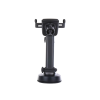 soporte de celular para automóvil con ventosa / diseño de sujecion en triangulo / ajustable 270° / rotable / estirable / amplia compatibilidad con dispositivos de 4'' a 7'' / color negro