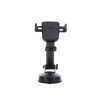 soporte de celular para automóvil con ventosa / diseño de sujecion en triangulo / ajustable 270° / rotable / estirable / amplia compatibilidad con dispositivos de 4'' a 7'' / color negro