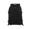 mochila vx sport evo con ruedas, mango telescópico y correas al hombro. fabricada en poliéster negro repelente al agua. backpack on wheels.