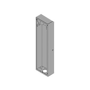 carcasa ral 9006 para barrera serie 615 (gris)