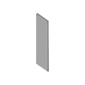 tapa ral 9006 para barrera serie 615 (gris)
