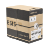bobina de cable de 305 metros utp cat5e / color gris / ul, cm, probado a 350 mhz / para aplicaciones de cctv, redes de datos, ip megapixel, control rs485
