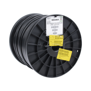 bobina de 1000 ft ( 305 m ) cat5e con gel para exterior, color negro, para aplicaciones en sistemas de redes de datos y cableado estructurado.uso intemperie.