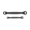 juego de 2 llaves estriadas de matraca 4 en 1 con 8 medidas inglesas 1/2 5/8", 3/4 9/16", 1/4 3/8", 7/16 5/16"