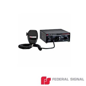 sirena compacta serie pa 300 de 200 w de potencia, ideal para vehículos oficiales