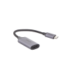 cable adaptador usb c a hdmi 4k@60hz / convertidor thunderbolt 3 / caja de aluminio / hdmi v2.0 / 3d / longitud del cable 10cm