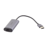 adaptador de red usb a 3.0 a rj45 / admite 10/100/1000 mbps y 2.5g / caja de aluminio / longitud del cable 10 cm / 1 a 1