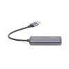 adaptador de red usb a 3.0 a rj45 / admite 10/100/1000 mbps y 2.5g / caja de aluminio / longitud del cable 10 cm / 1 a 1