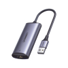 adaptador de red usb a 3.0 a rj45 / admite 10/100/1000 mbps y 2.5g / caja de aluminio / longitud del cable 10 cm / 1 a 1