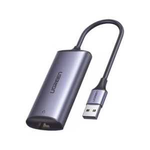 adaptador de red usb a 3.0 a rj45 / admite 10/100/1000 mbps y 2.5g / caja de aluminio / longitud del cable 10 cm / 1 a 1