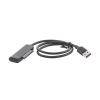 cable adaptador sata a usb 3.0 | sata 3.0/2.0 | soporta hdd y ssd de 2.5" | soporta s.m.a.r.t, trim, uasp | no requiere adaptador de corriente | cable 50 cm.