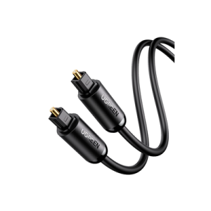 cable Óptico toslink (s/pdif) de alta calidad para audio digital / 3 metros / tapa de proteccion / dolby 7.1 canales / diseño durable / plug & play / color negro
