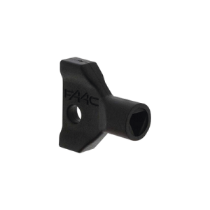 llave triangular de desbloqueo para barreras faac