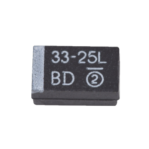 capacitor electrolítico de tantalio smd (2917) de 33 µfd, 25 volt, para amplificador pa3 1fe rxrf.