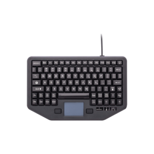 teclado con panel táctil integrado