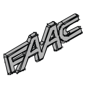 logotipo de plastico para equipos faac