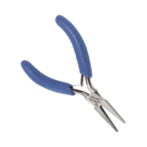 pinza de puntas planas de 5" diente suave.