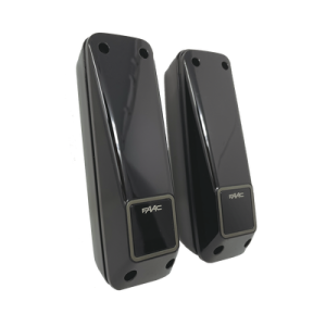 fotocelda infrarroja xp20d (transmisor con receptor) / alcance de hasta 20 metros / uso en barreras y motores de acceso vehicular