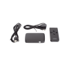 conmutador hdmi (switch) 4k@30hz | 3 entradas a 1 salida | 3d | transmisión estable | incluye control remoto | receptor de infrarrojos | indicador led | chip inteligente | incluye cable micro usb para alimentación.