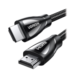 cable hdmi 2.1 de nylon trenzado / 1 metro / 8k@60hz/4k@120hz / earc (canal de retorno de audio / hdr10+ / vvr / hec (canal ethernet hdmi) / allm / 3d / dolby atmos / dolby visión / 48 gbps / mayor duración.
