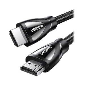 cable hdmi 2.1 de nylon trenzado / 3 metros / 8k@60hz/4k@120hz / earc (canal de retorno de audio / hdr10+ / vvr / hec (canal ethernet hdmi) / allm / 3d / dolby atmos / dolby visión / 48 gbps / mayor duración.