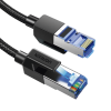 cable ethernet cat8 classâ… f/ftp redondo con malla de nylon 2 metros