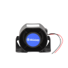 alarma de reversa vehicular con montaje para superficies, 12 36 vcc, 112 dba