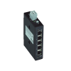 industrial eco switch 5 puertos 100 base t negro