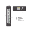 industrial eco switch 5 puertos 100 base t negro