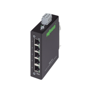 industrial eco switch 5 puertos 100 base t negro