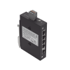 industrial eco switch 5 puertos 1000 base t negro