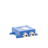 separador tap 7 db con rango de frecuencia de 700 a 2500 mhz. ideal para separar las antenas a diferentes longitudes de cable coaxial. 50 ohm. conectores n hembra.
