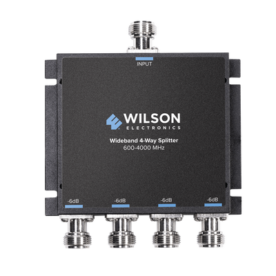 divisor de potencia de 4 salidas, 50 ohm, 600 4000mhz con conectores n hembra. divisor de potencia de 4 salidas, 50 ohm, 600 4000mhz con conectores n hembra.