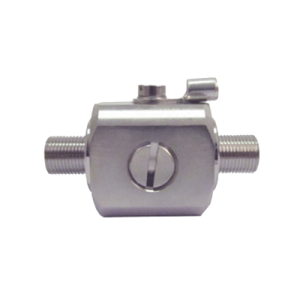 protector contra descargas eléctricas. cubre los rangos de frecuencia de los amplificadores de señal celular. 75 ohm. conectores f hembra.