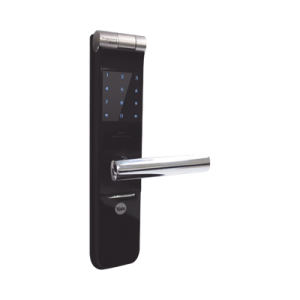 cerradura autónoma ymf40 con teclado y biometrica con huella de alto diseño estético!