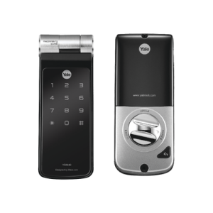 cerradura autónoma con lector de huella y pantalla touch screen, cero llaves + comodidad!