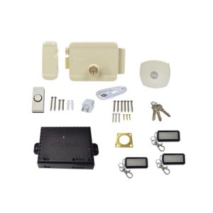 kit cerradura eléctrica 321dc izquierda y hub para apertura a través de smartphone, compatible con yale connect