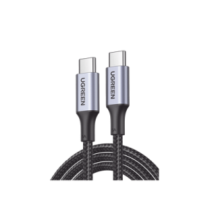 cable usb c a usb c | 3 metros | carga rápida de hasta 100w | transferencia de datos 480 mbps | pd3.0 | qc4.0/3.0/2.0 | fpc | afc | protección integrada| caja de aluminio | nylon trenzado | amplia compatibilidad | color negro.
