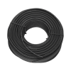 cable para micrófono de 100 metros | compatible con conectores xlr, 6.5 mm, 3.5 mm y rca | pvc | marcado por metro | alta fidelidad | núcleo de cobre puro.